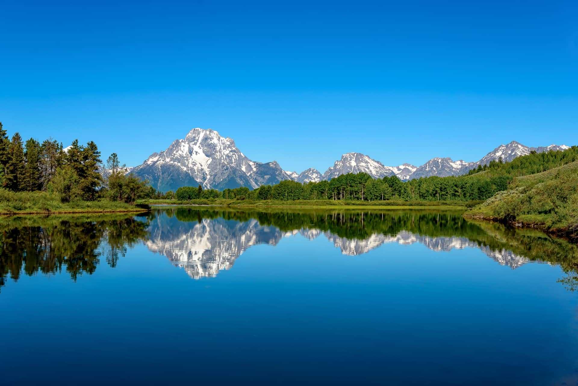 Reflet montagne